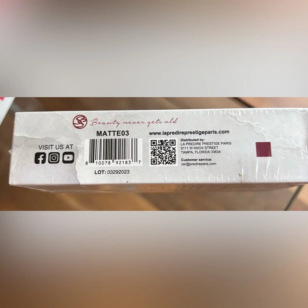 Dirty Rose Gold Matte Lipstick by Prestige BNIB/SEALED
